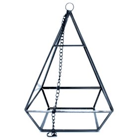 Glass Terrarium - Large Pyramid - 1 Piece (GTer-02)