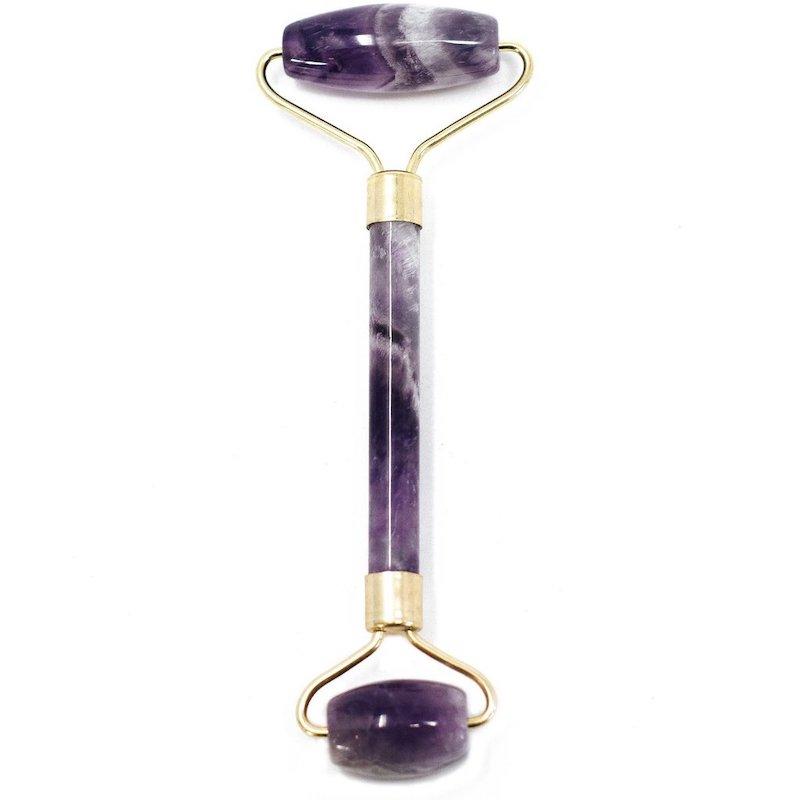 Gemstone Face Roller - Amethyst - 1 Piece (GemFR-03)
