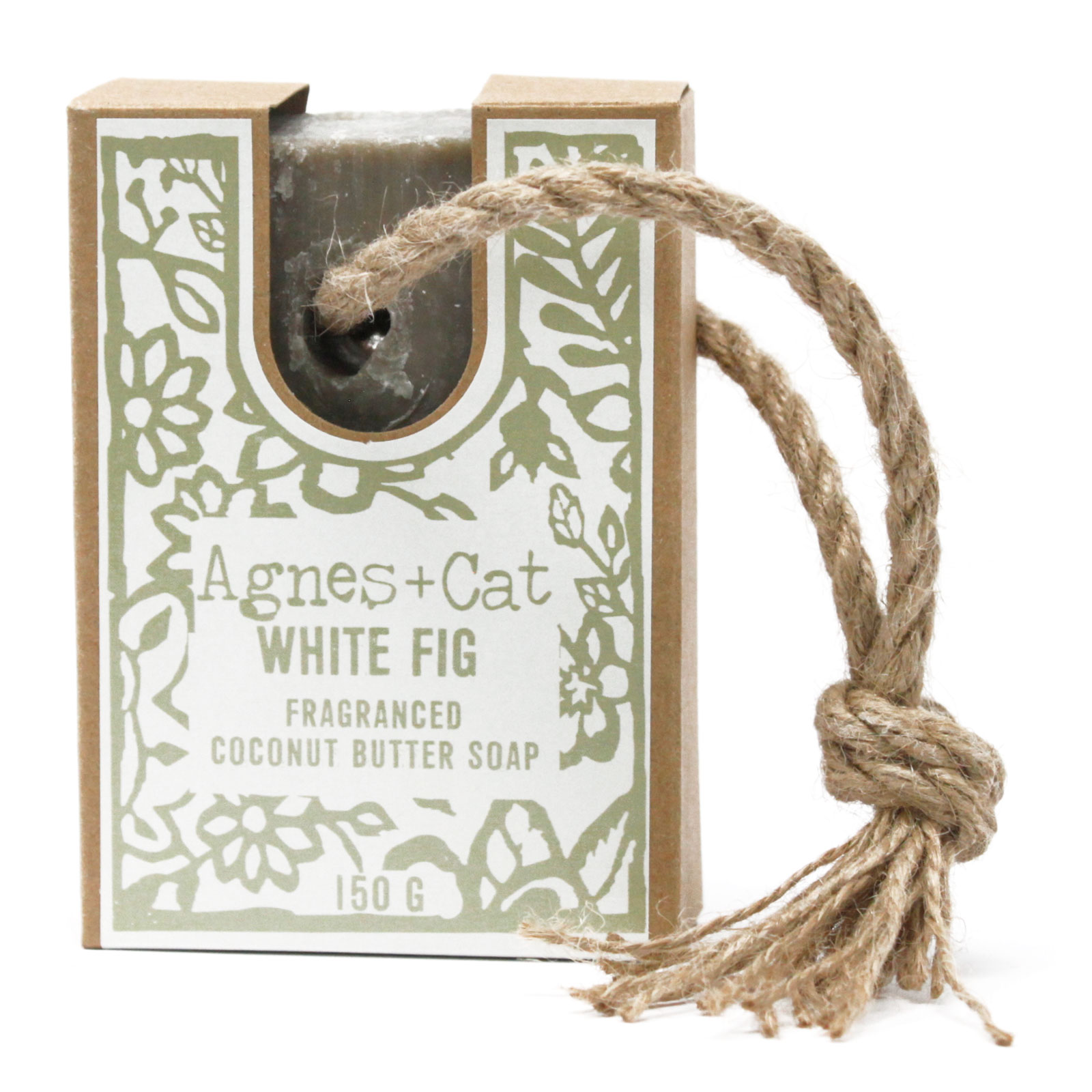 Soap On A Rope - White Fig - 1 Piece (ACSR-02DS)