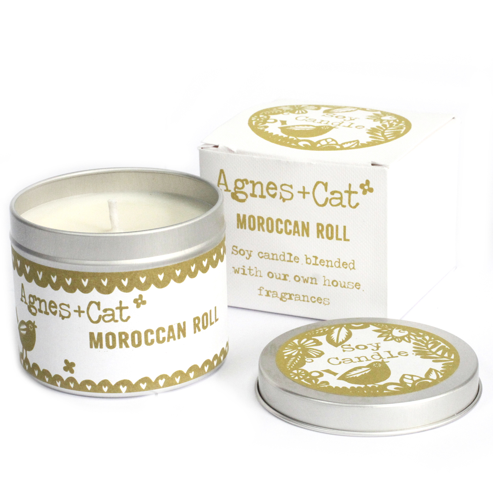 Tin Candle - Moroccan Roll - 1 Piece (ACTC-02)