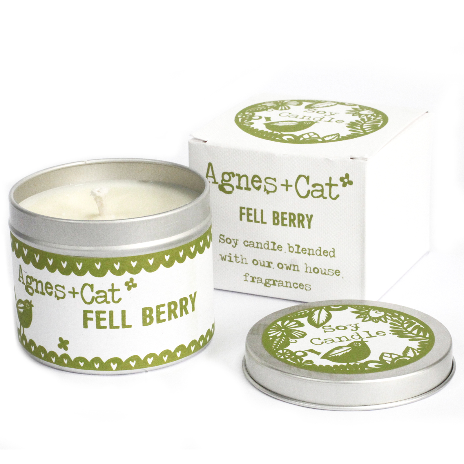 Tin Candle - Fell Berry - 1 Piece (ACTC-03)