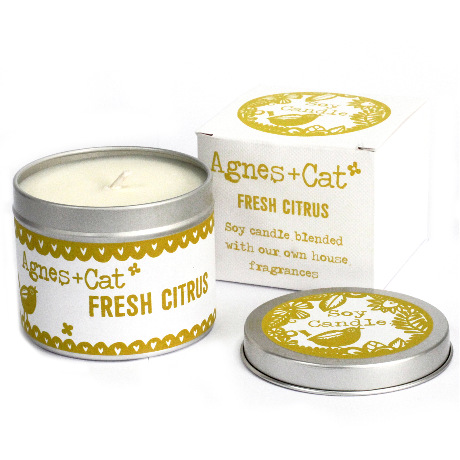 Tin Candle - Citrus - 1 Piece (ACTC-26)
