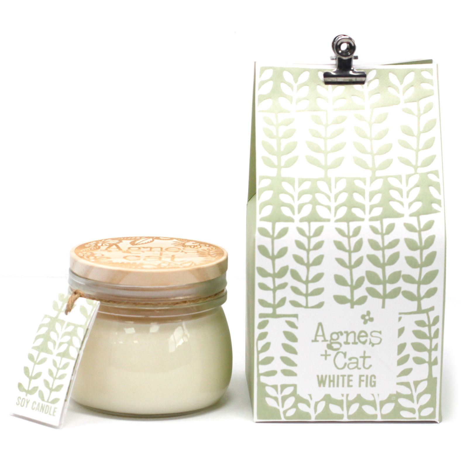 Small Kilner Jar Candle - White Fig - 1 Piece (ACKCM-20)