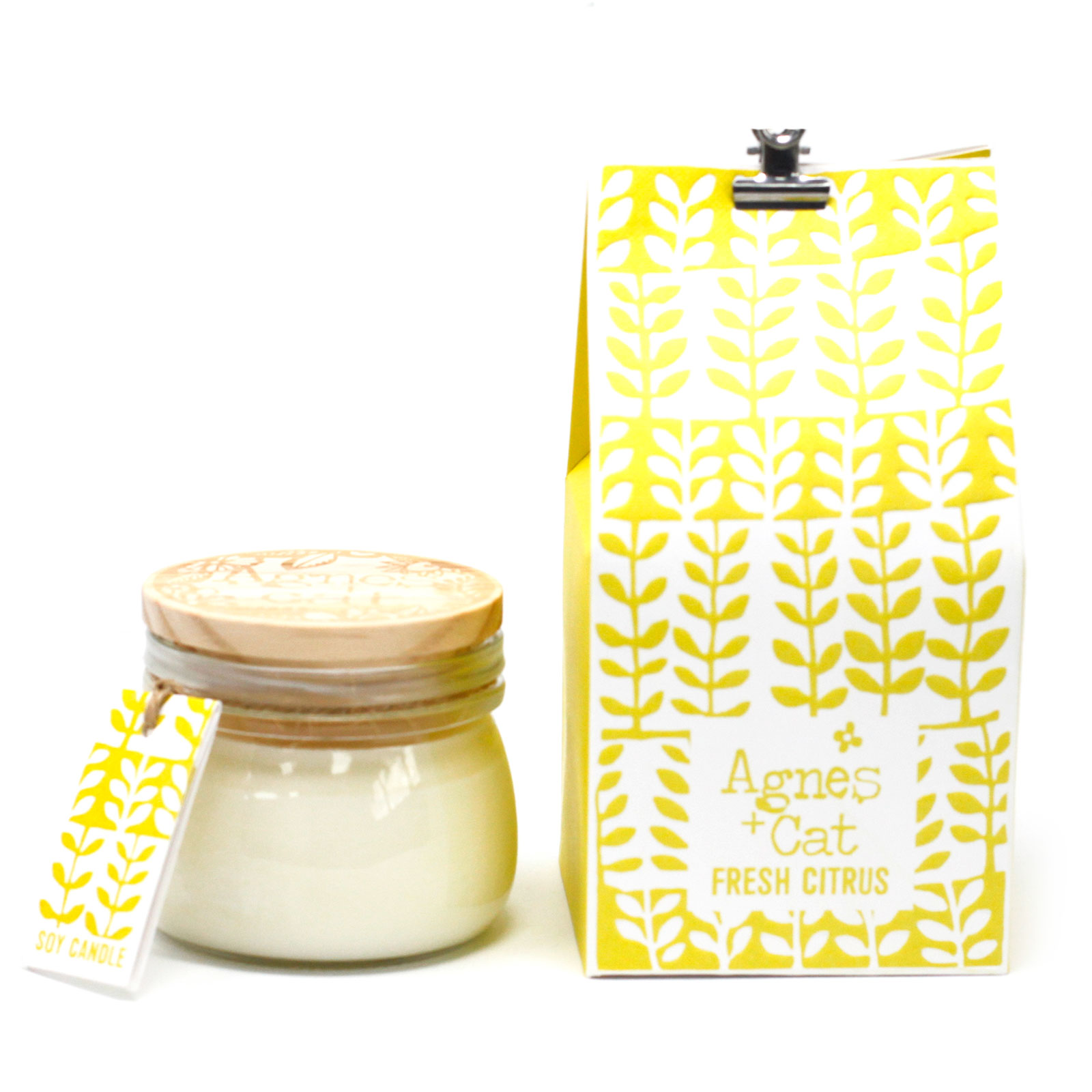 Small Kilner Jar Candle - Citrus - 1 Piece (ACKCM-26)