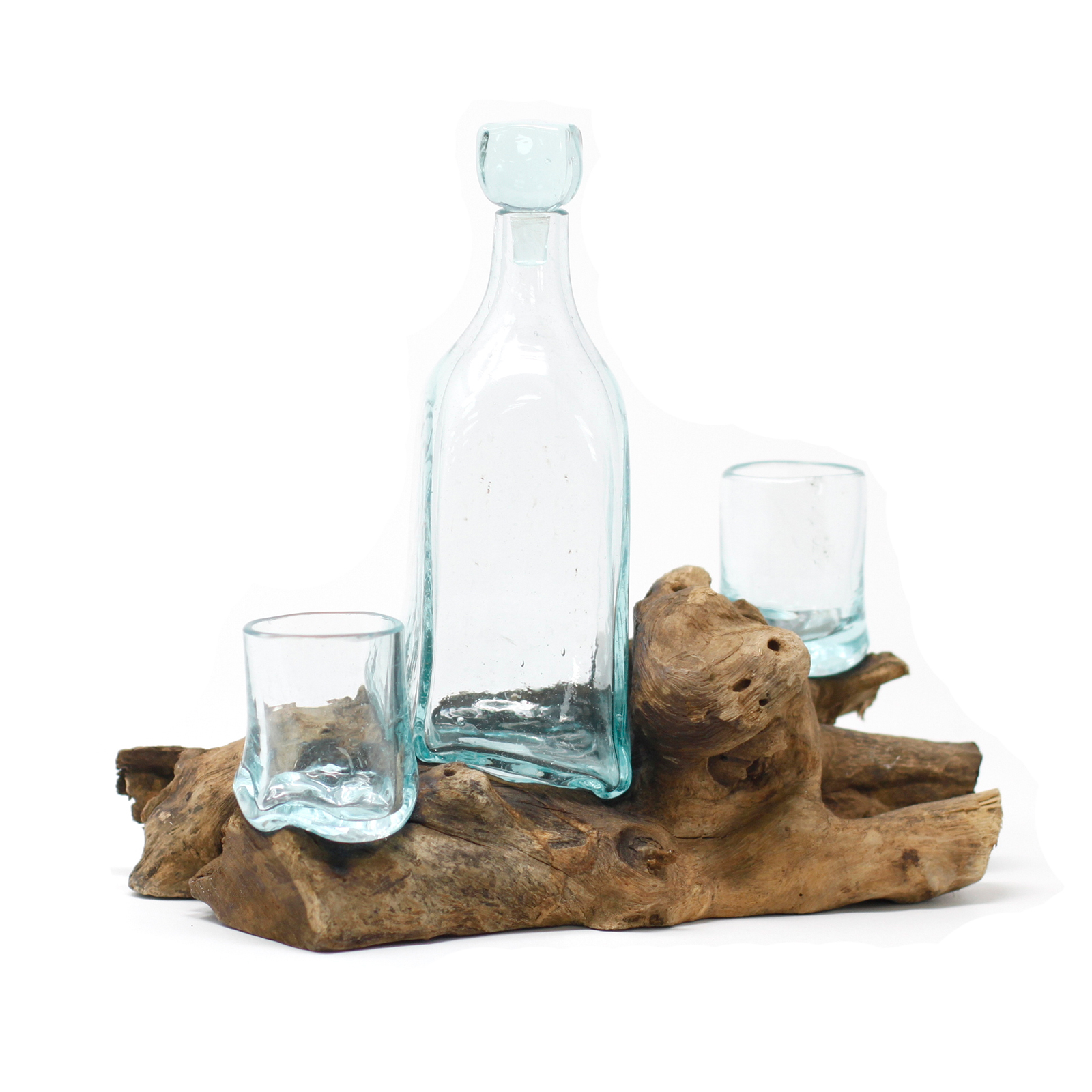 Molton Glass on Wood - Whisky Set - 1 Piece (MGW-07)