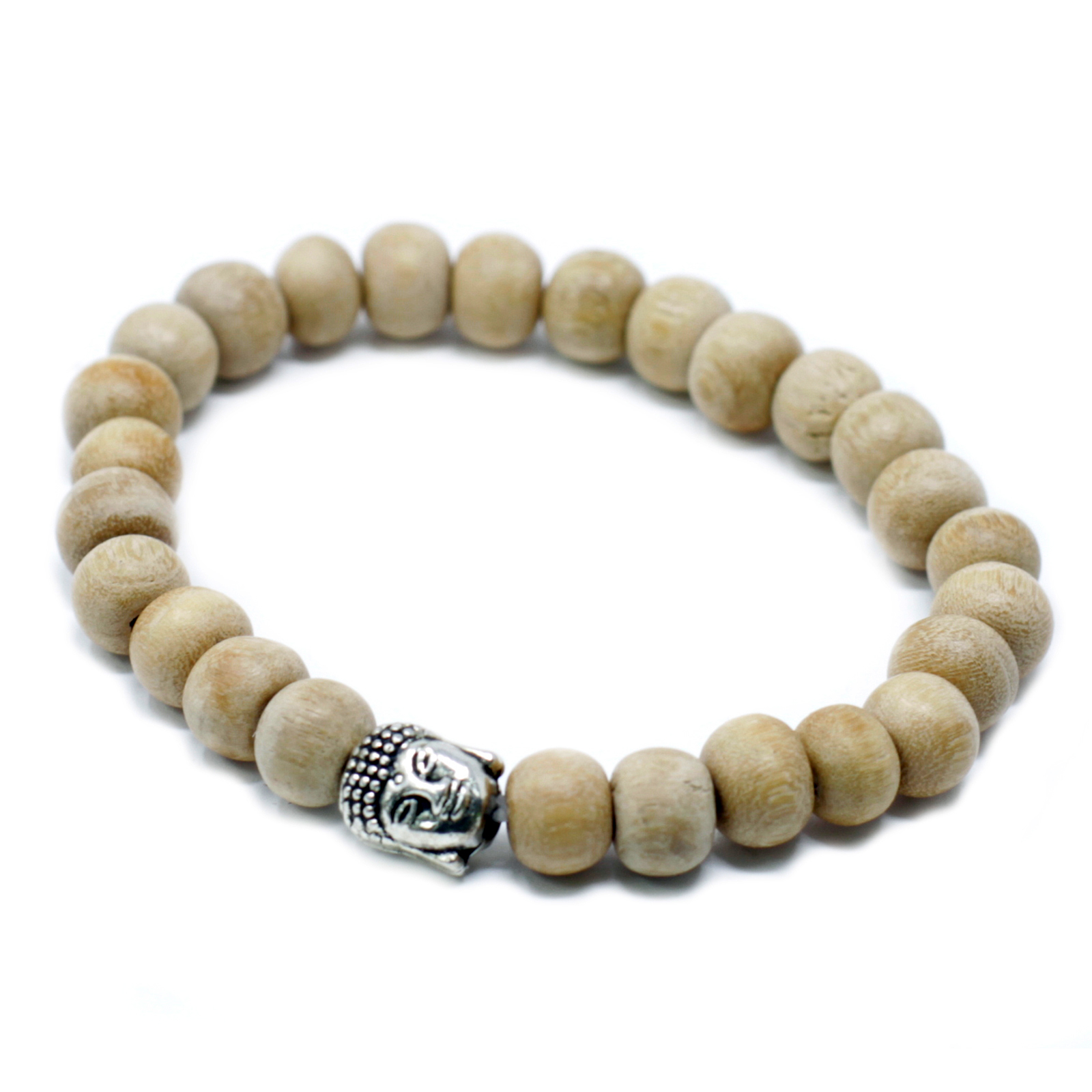 Fragrant Sandal Beads & Buddah Bangle - 1 Piece (Nbang-05)