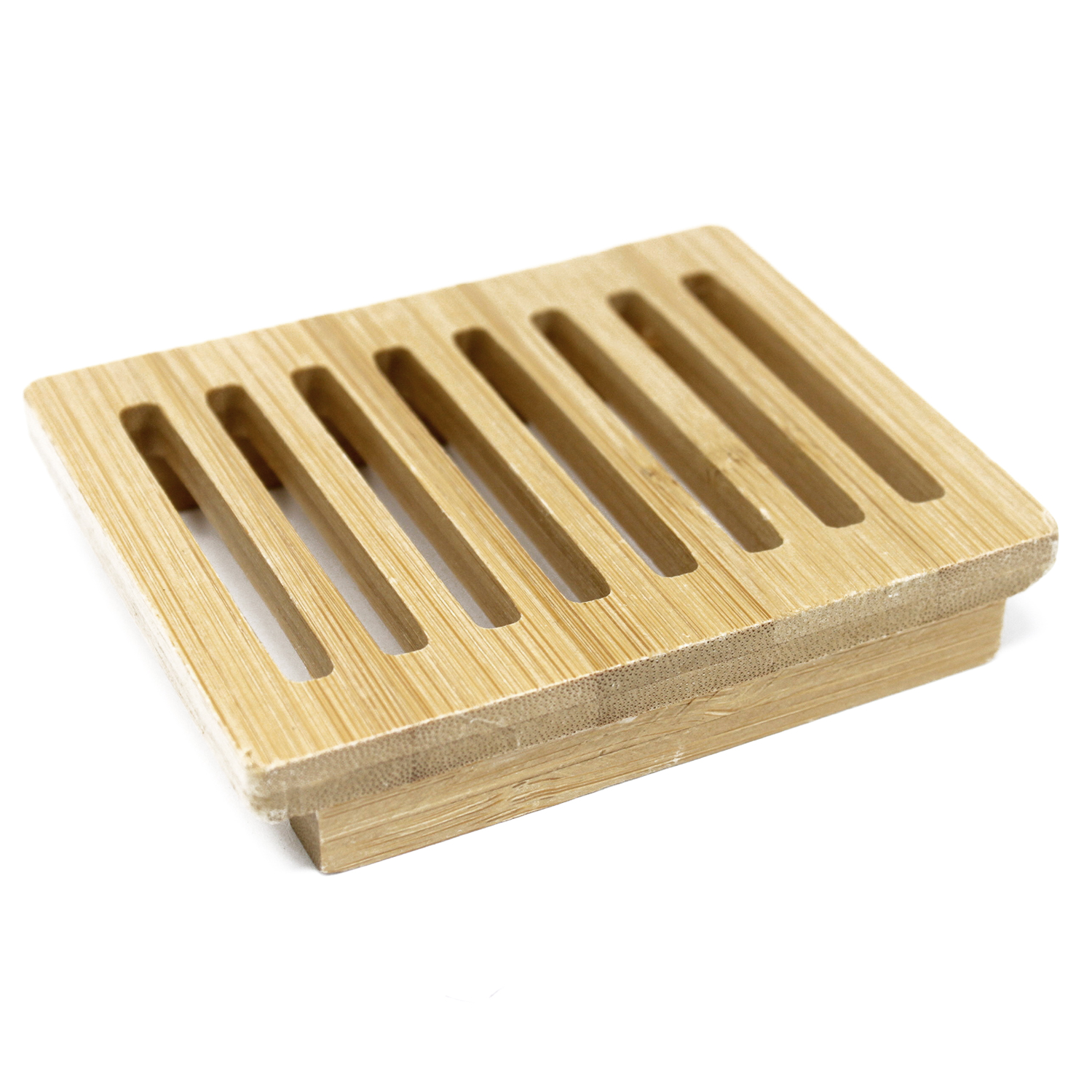 Hemu Wood Soap Dish - Box - 1 Piece (WSoapD-13)