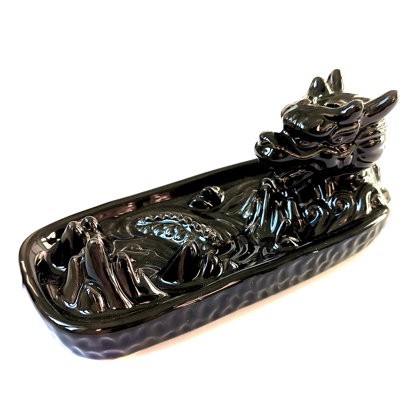 Backflow Incense Burner - Dragon in Mountain - 1 Piece (BackF-13A)