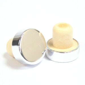 Cap for RDBot-05/06/07 2.2cm - Silver Top - 1 Piece (RDBot-17s)