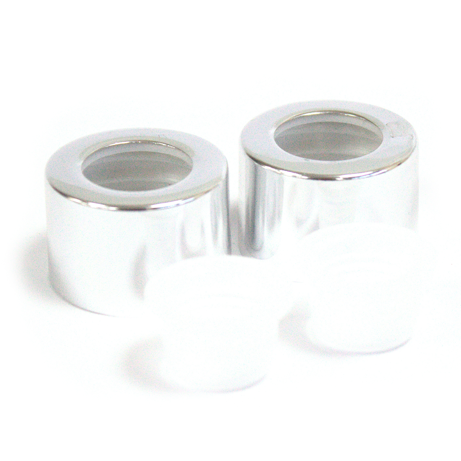 Cap for RDBot -11/12/13/14/15/16 - 3cm - Silver Top - 1 Piece (RDBot-19s)