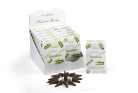 Bamboo Incense Cones - 1 Piece (StamC-18)