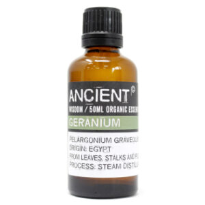 Geranium Organic Essential Oil 50ml - 1 Piece (PreOrg-10)