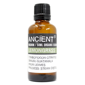 Lemongrass Organic Essential Oil 50ml - 1 Piece (PreOrg-12)