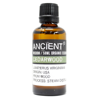 Cedarwood Atlas Organic Essential Oil 50ml - 1 Piece (PreOrg-17)