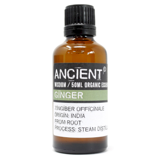 Ginger Organic Essential Oil 50ml - 1 Piece (PreOrg-19)