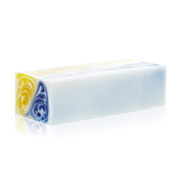 Handcrafted Soap Loaf 1.2Kg - Jasmine & Green Tea - 1 Piece (HSBS-05L)