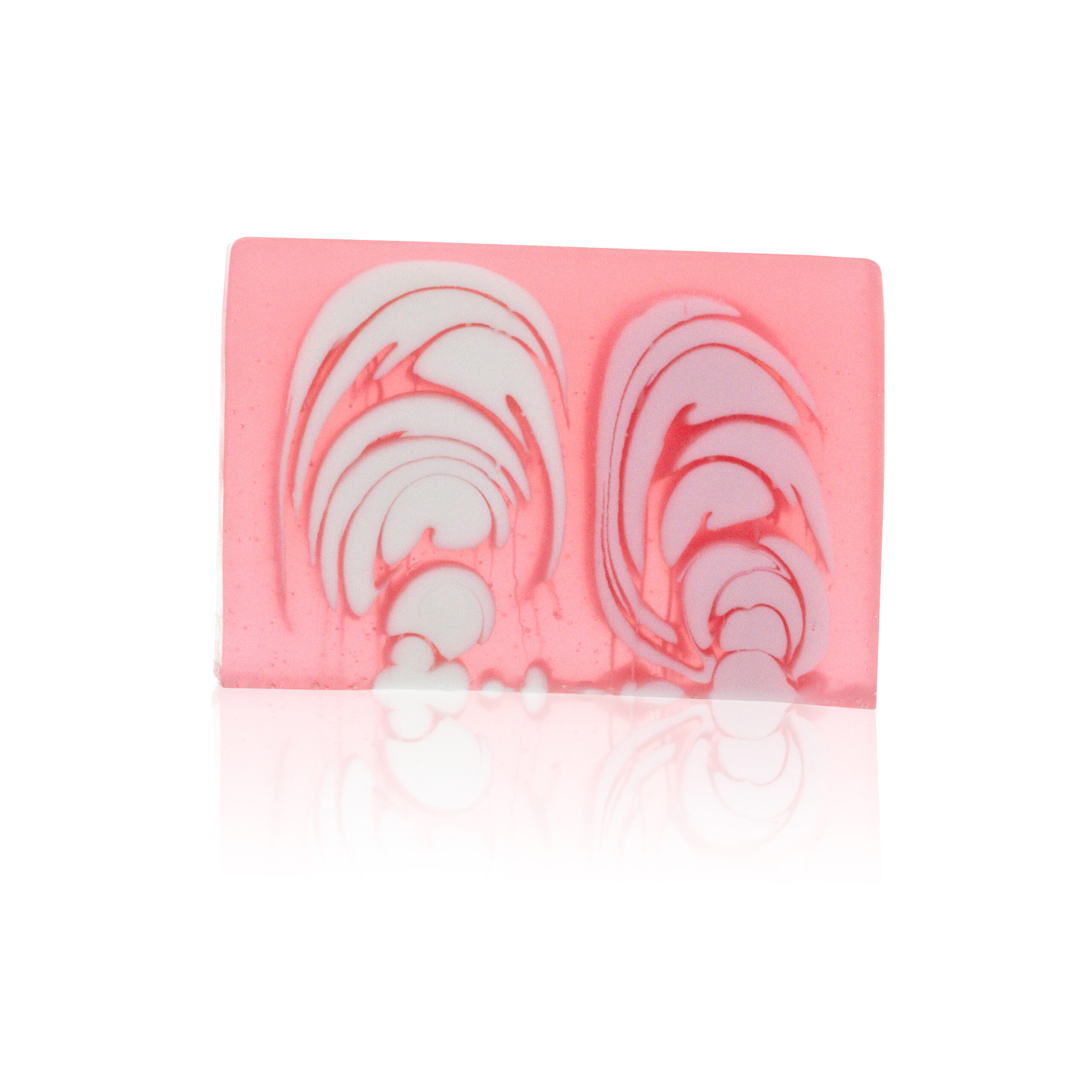Hand-crafted Soap - Rose - Slice 115g approx - 1 Piece (HSBS-12)