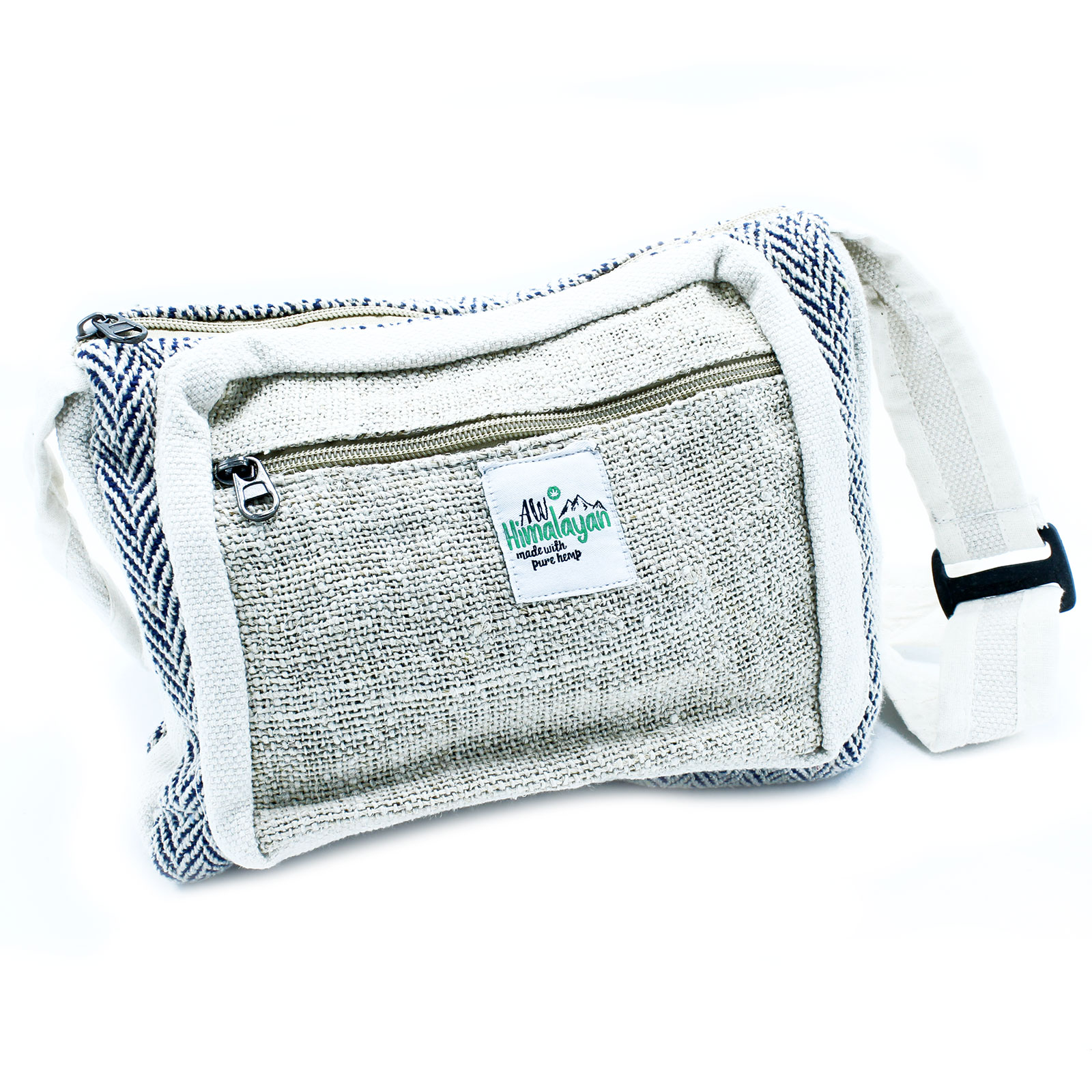 Messenger Bag - Hemp & Cotton - 1 Piece (HempB-19)