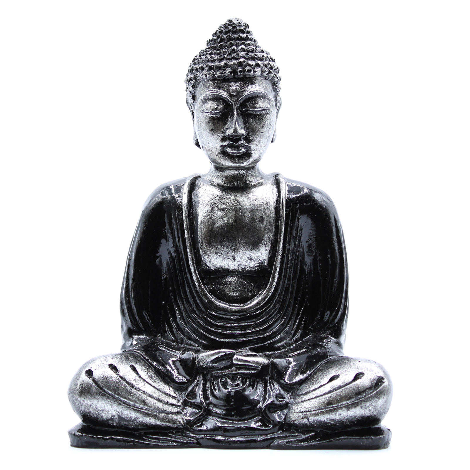 Black & Grey Buddha - Medium - 1 Piece (RBud-07)