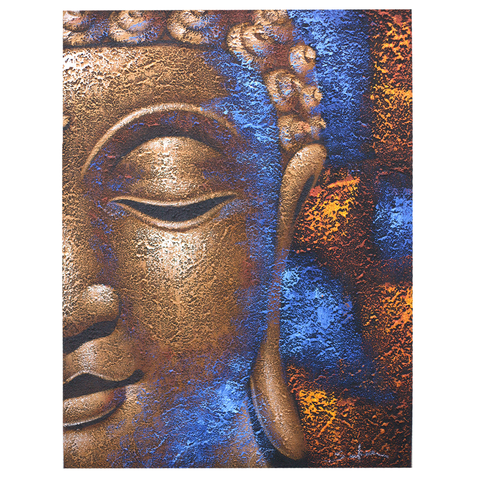 Buddah Painting - Copperface - 1 Piece (BAP-10)