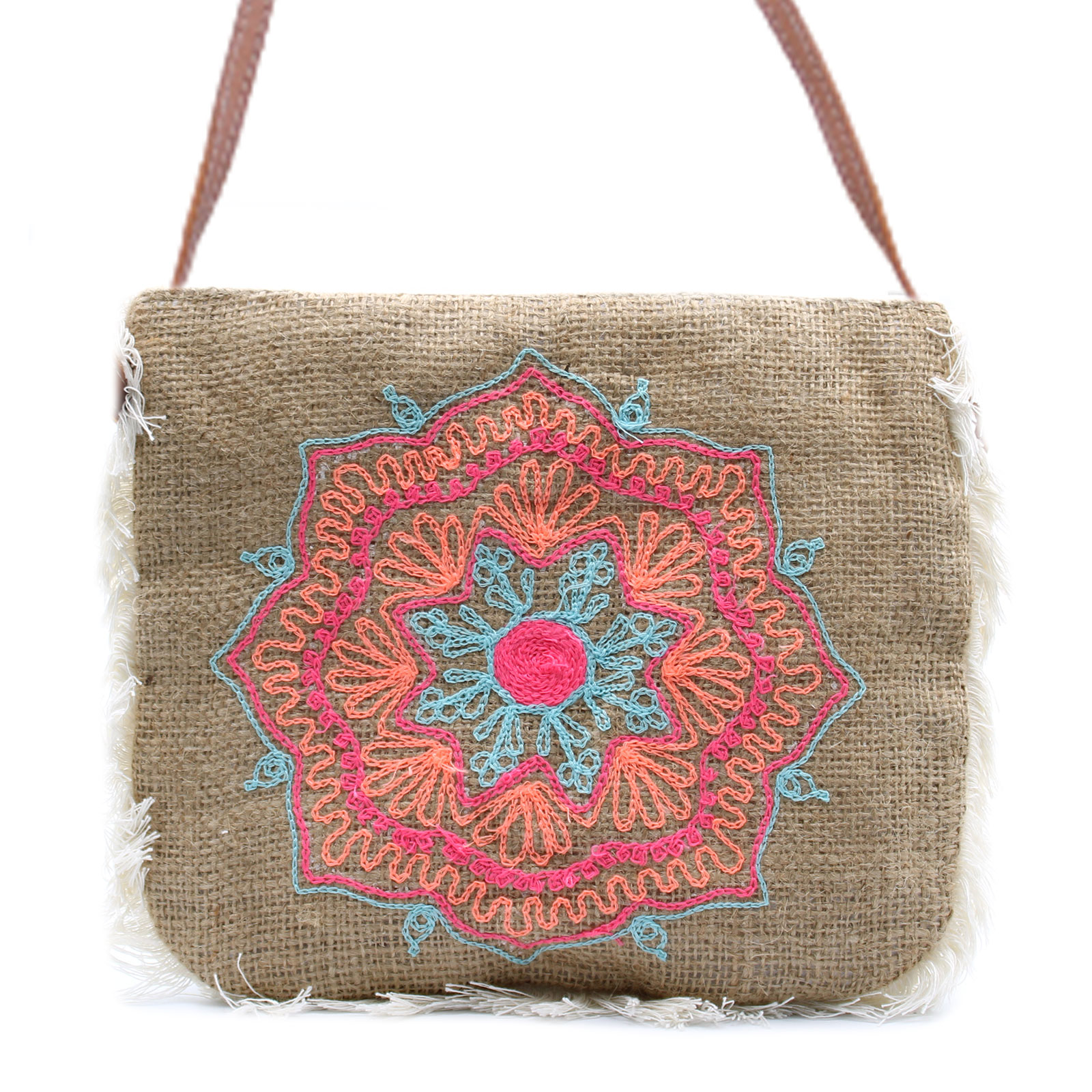 Fab Fringe Bag - Mandela Embroidery - 1 Piece (FFB-01)