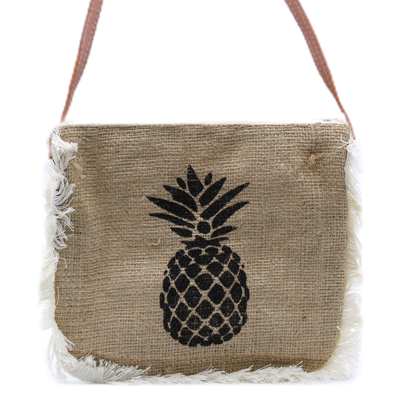 Fab Fringe Bag - Pineapple Print - 1 Piece (FFB-07)