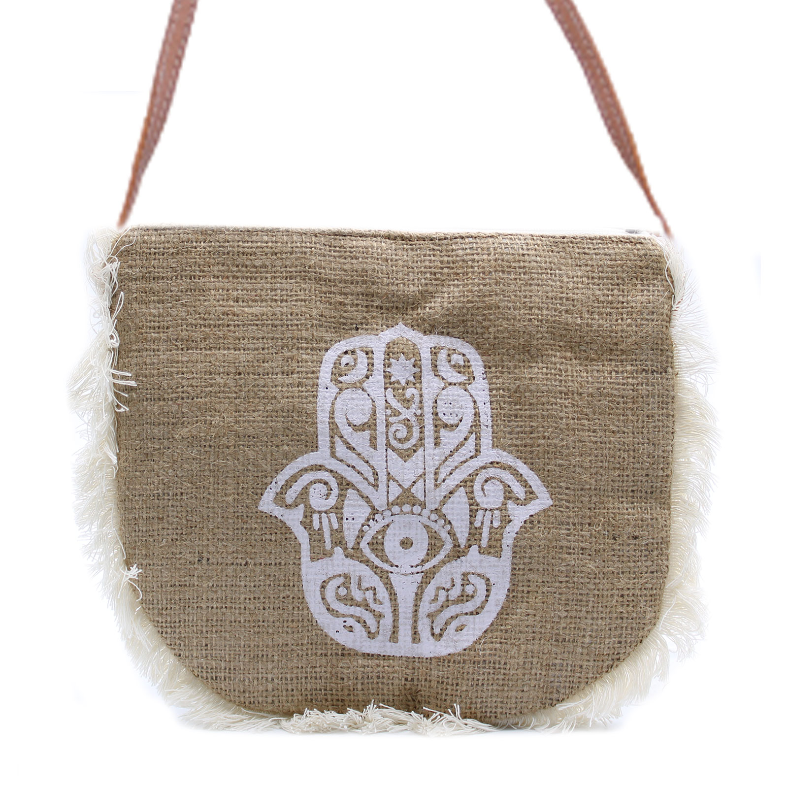 Fab Fringe Bag - Hamsa Print - 1 Piece (FFB-08)