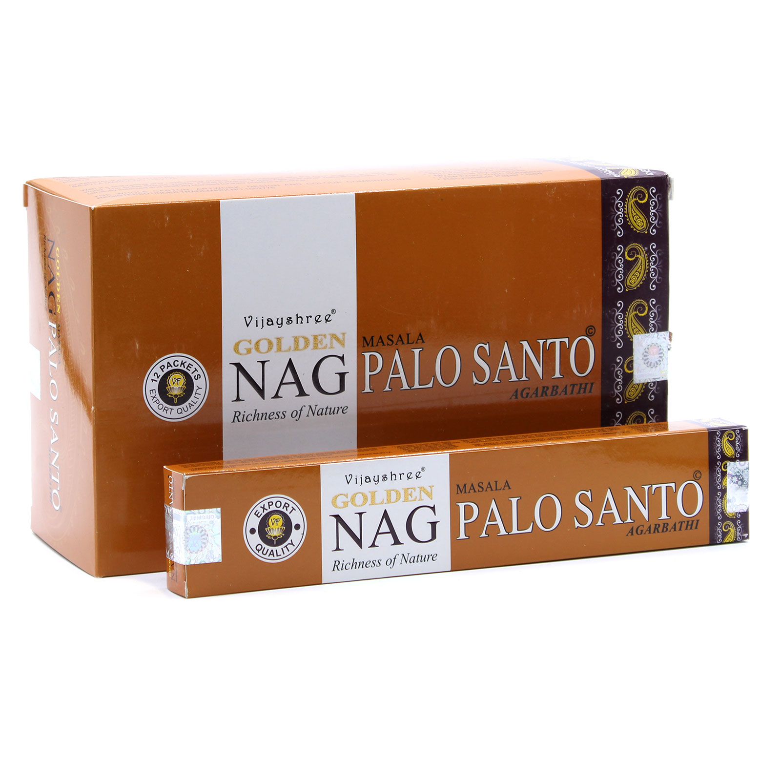 15g Golden Nag - Palo Santo Incense - 1 Piece (GoldNCi-06)