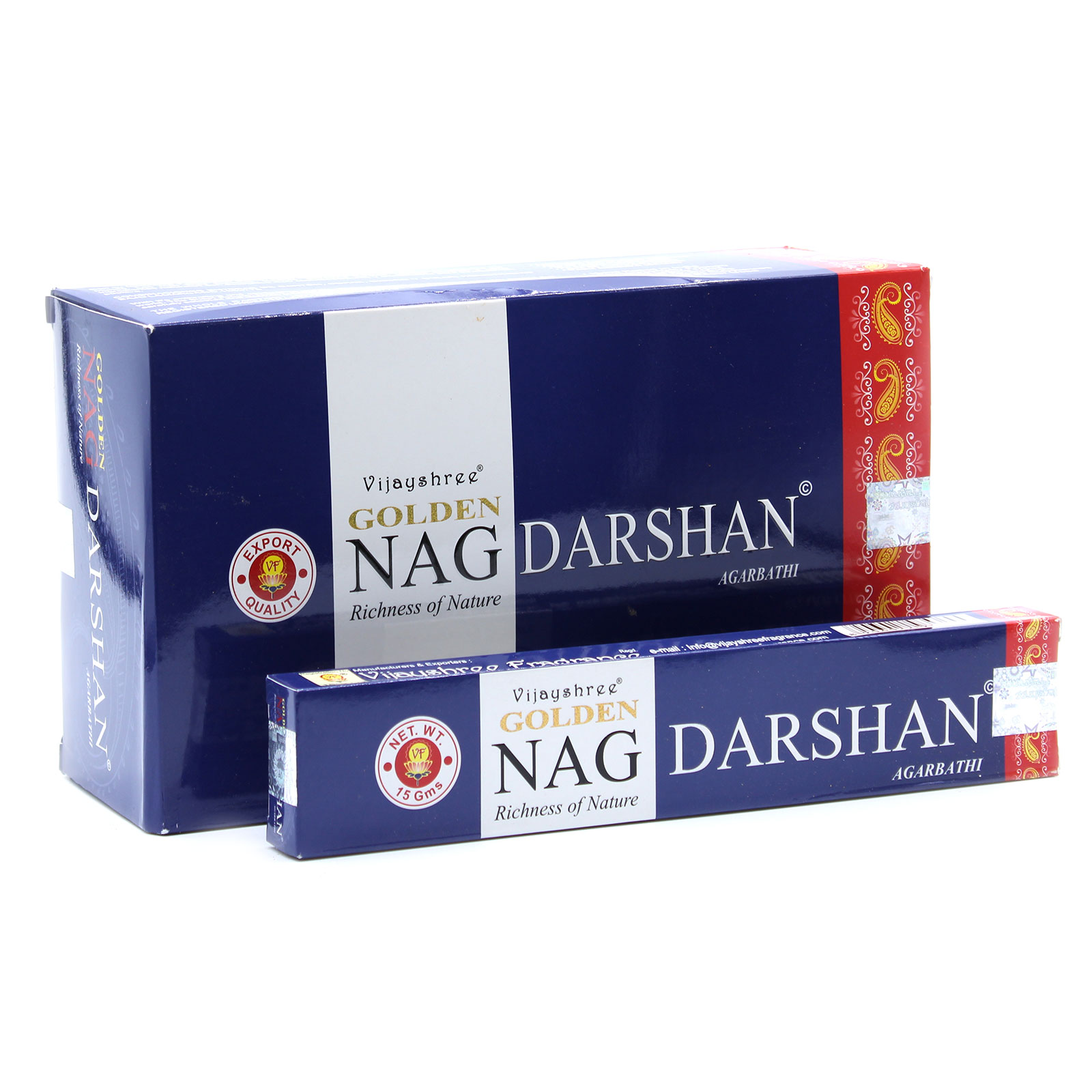 15g Golden Nag - Darshan Incense - 1 Piece (GoldNCi-11)