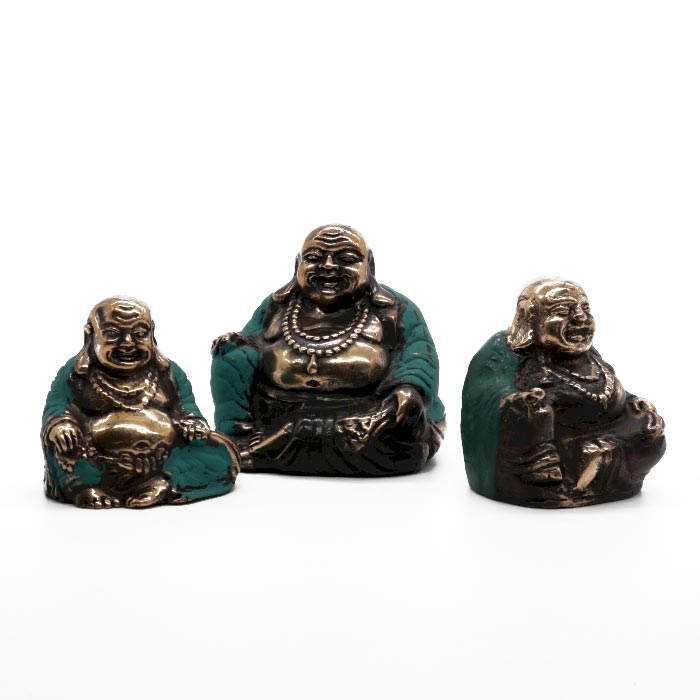 Set of 3 - Happy Buddha's (asst sizes) - 1 Piece (BFF-23)
