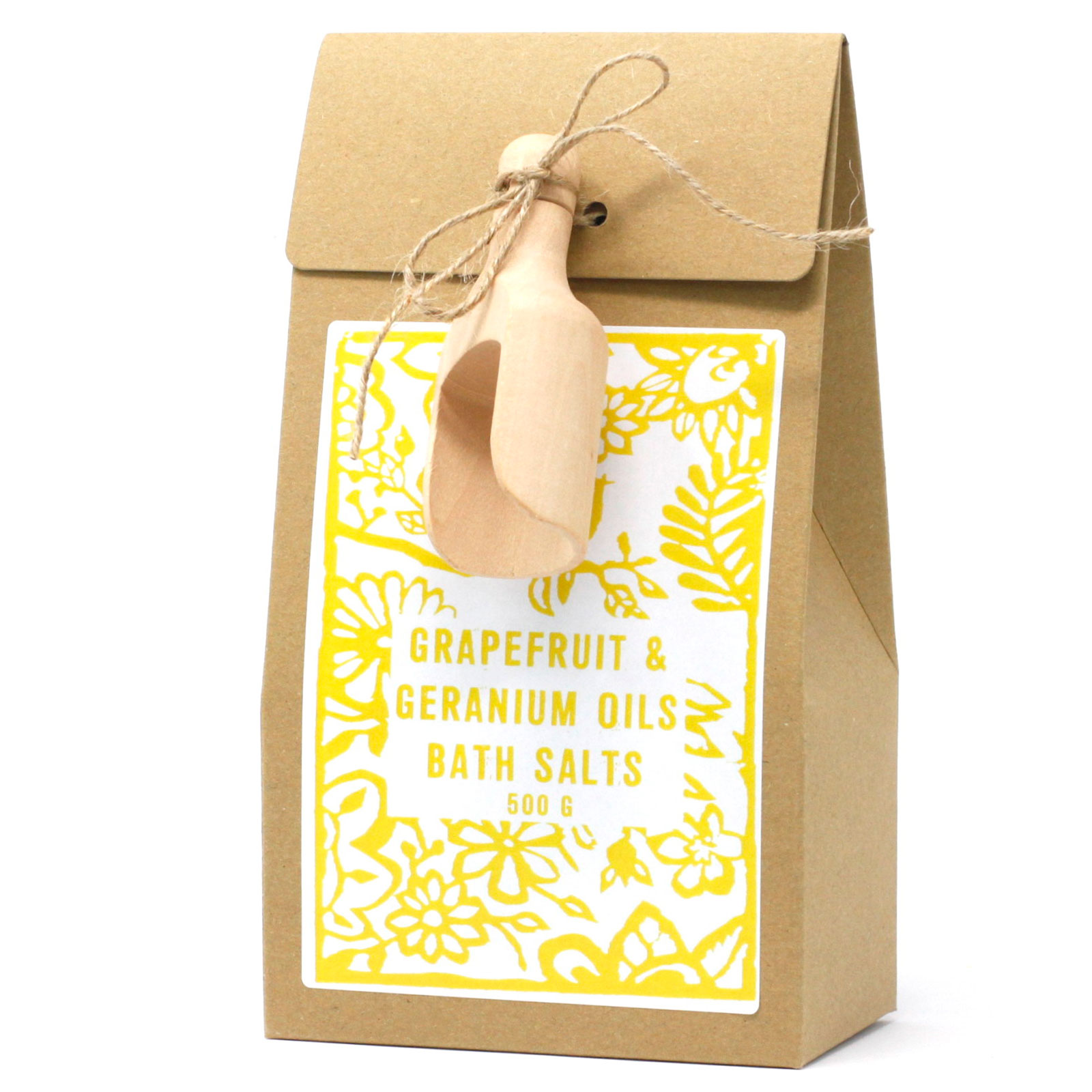 Pack of  500g Bath Salt - Grapefruit & Geranium - 1 Piece (ACSalt-07DS)