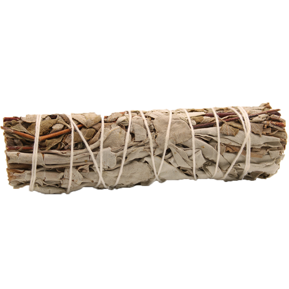 Smudge Stick - White Sage & Royal Sage 10cm - 1 Piece (SmudgeS-35)