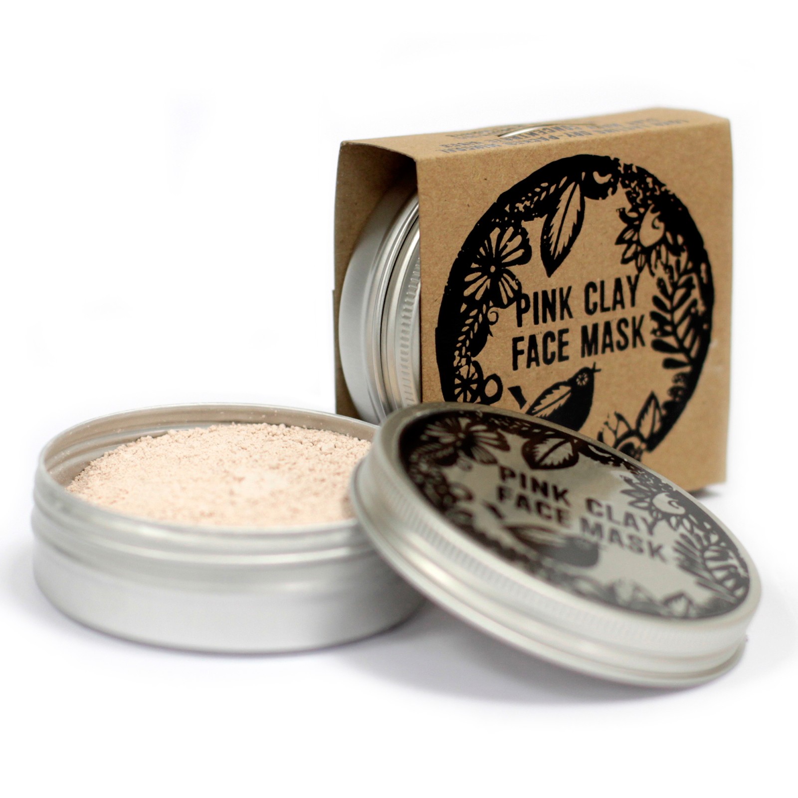 Pink Clay Face Mask 50g - 1 Piece (ACFM-03DS)