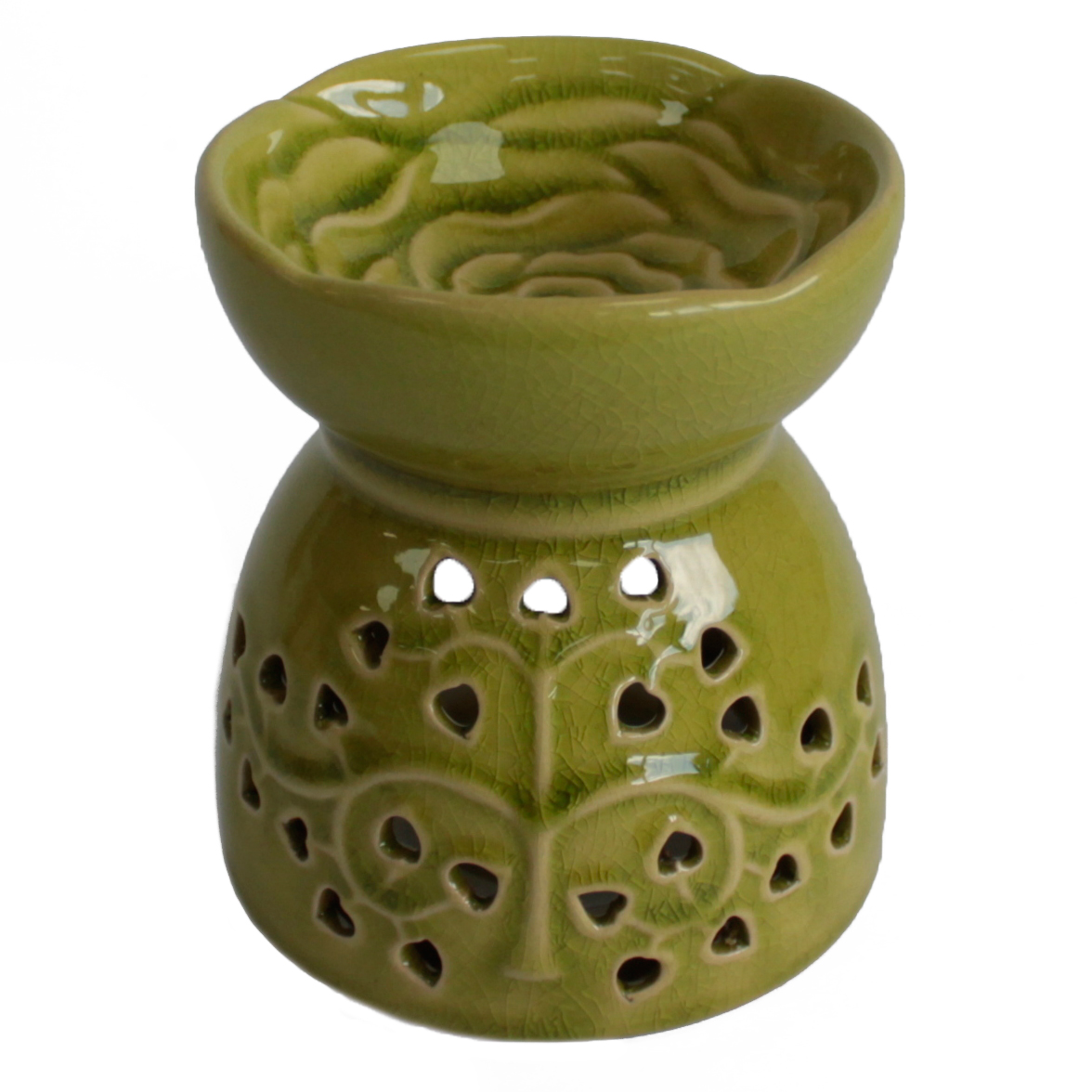Tree of Life Oil Burner - Lime - 1 Piece (OBToL-04)