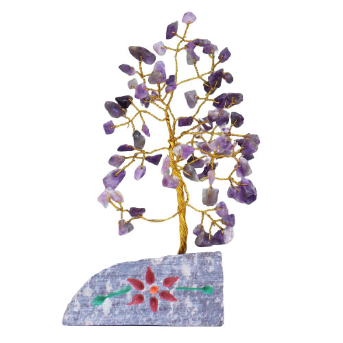 Amethyst Gemstone Tree - 80 Stones - 1 Piece (IGemT-01)