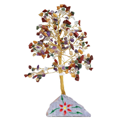 Mixed Gemstone Tree - 320 Stones - 1 Piece (IGemT-19)