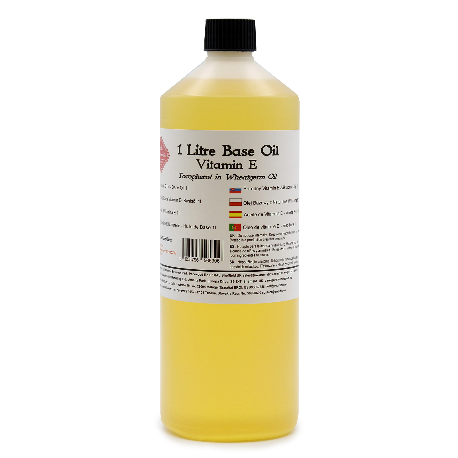 Natural Vitamin E Oil - 1 Litre - 1 Piece (BOz-16)