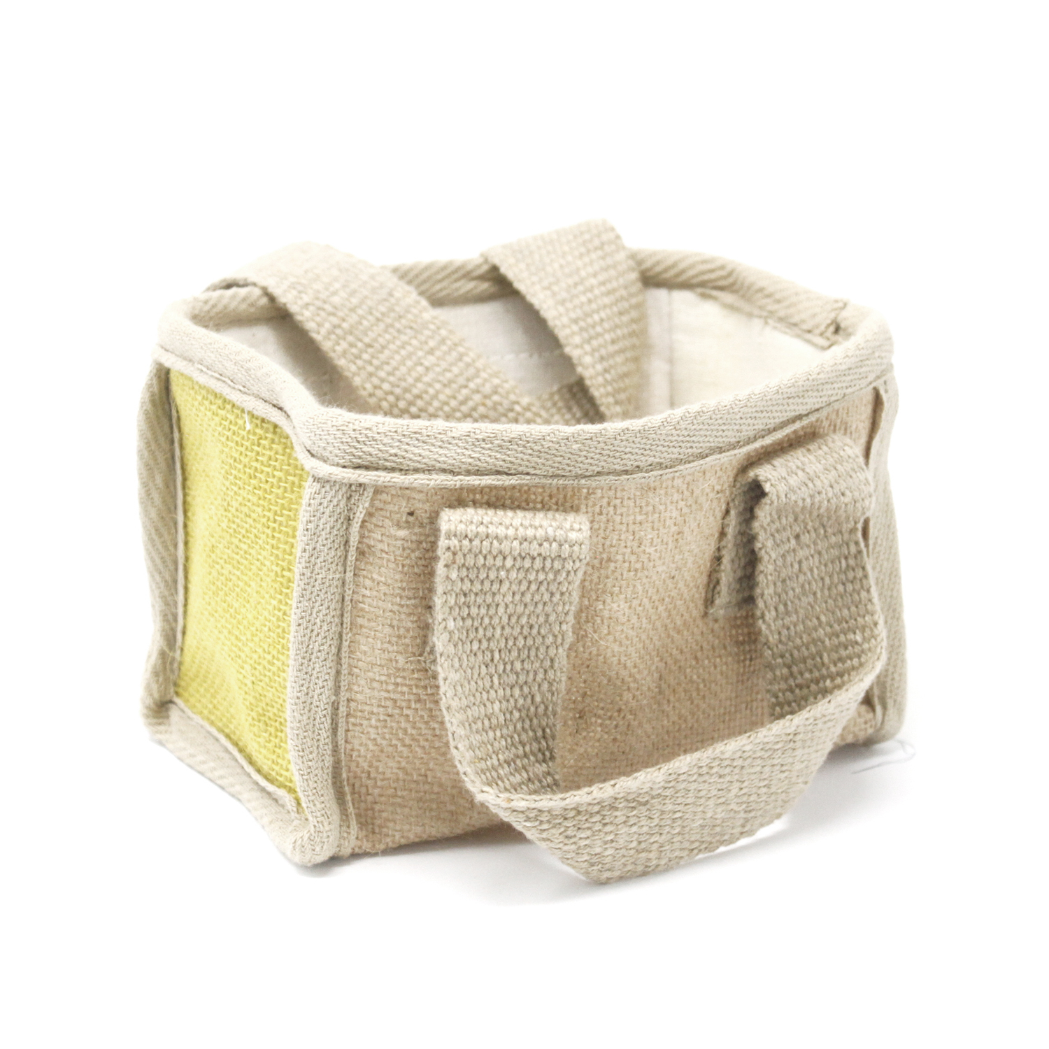 Mini Shopping Basket - 16x10x12cm - Olive - 1 Piece (NATSB-10)
