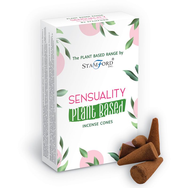 Plant Based Incense Cones - Sensuality - 1 Piece (SPBiC-18)