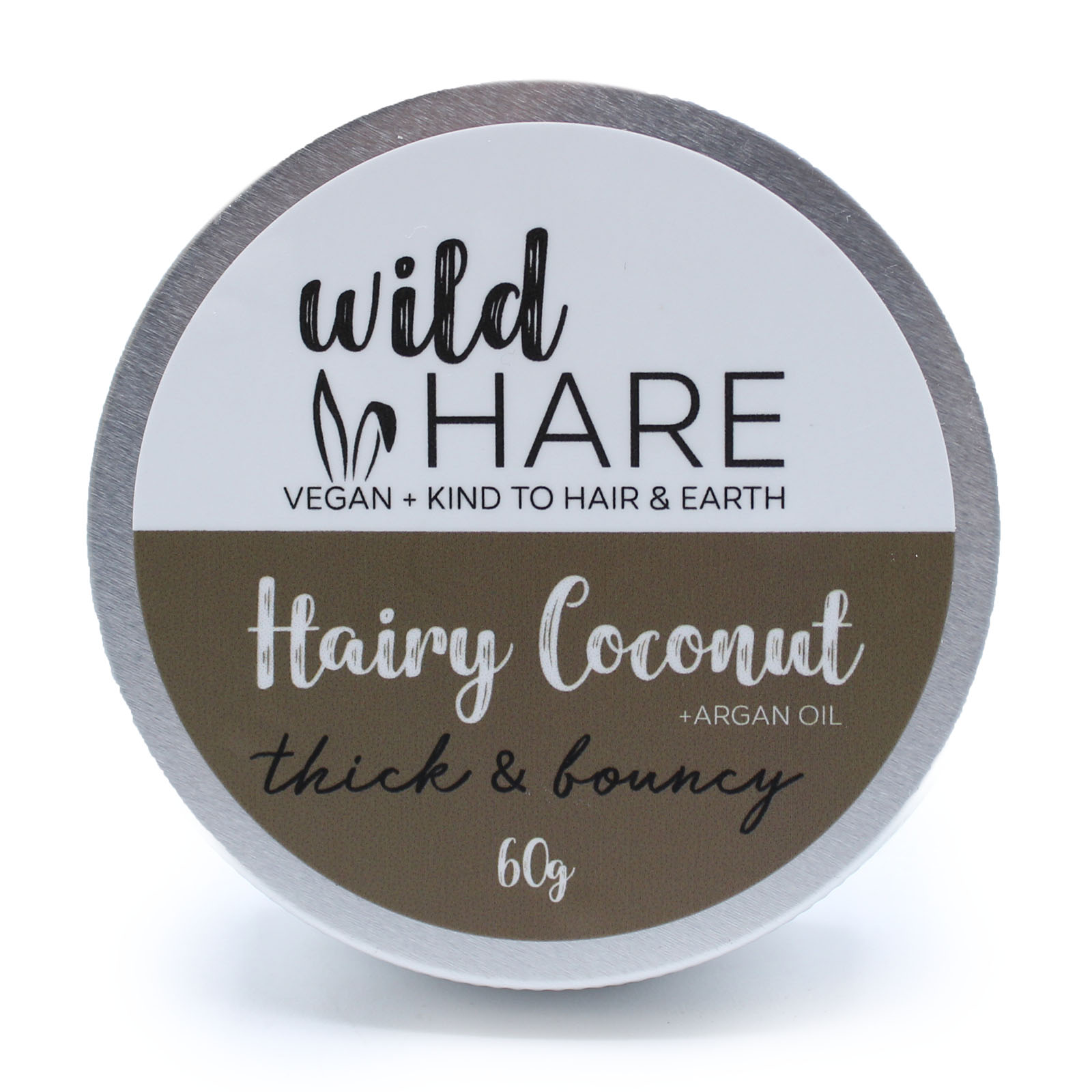Wild Hare Solid Shampoo 60g - Hairy Coconut - 1 Piece (WHSS-03)