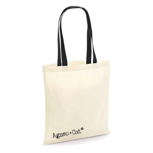 Agnes and Cat Cotton Bag 6oz - 35x30 cm - Agnes+Cat - 1 Piece (ACCBag-01)