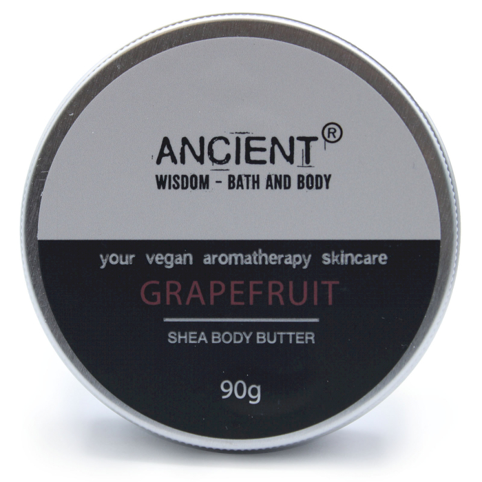 Aromatherapy Shea Body Butter 90g - Grapefruit - 1 Piece (BBEO-04)