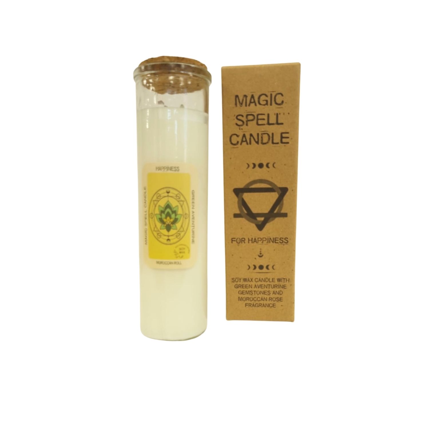 Magic Spell Candle - Happiness - 1 Piece (MSC-06)