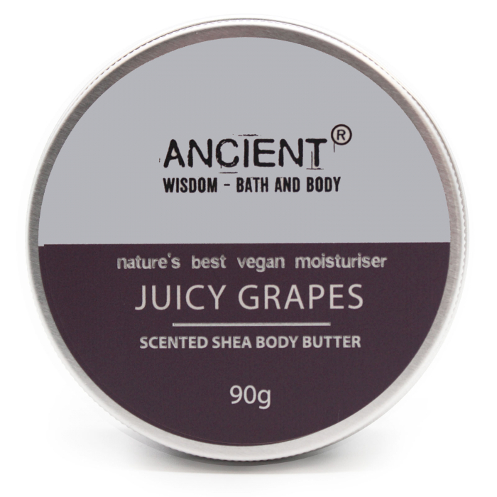 Scented Shea Body Butter 90g - Juicy Grapes - 1 Piece (BBFO-04)