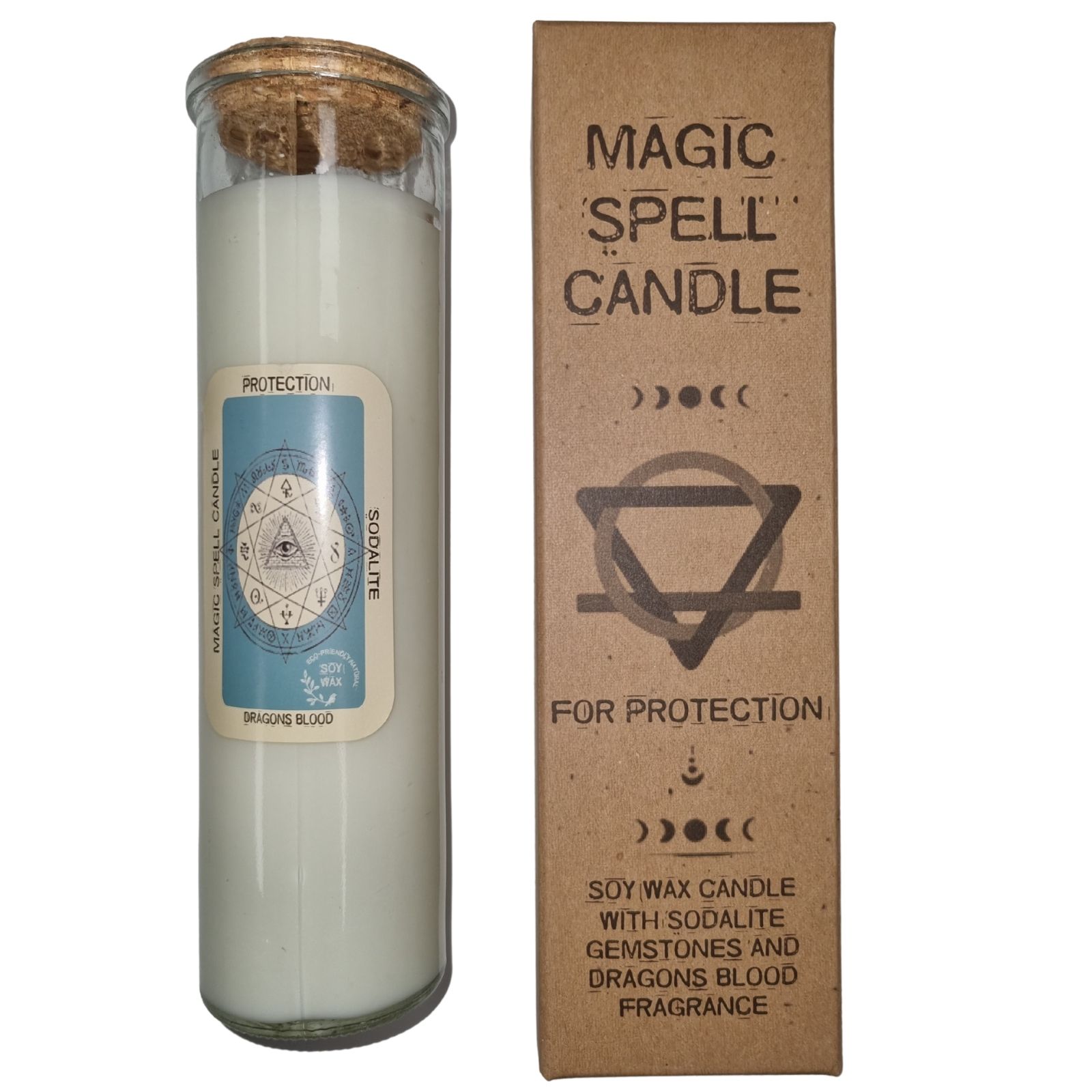 Magic Spell Candle - Protection - 1 Piece (MSC-10)