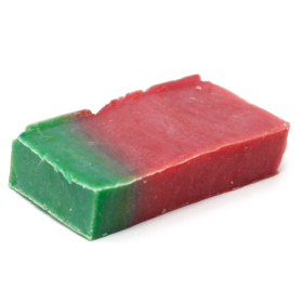 Watermelon - Olive Oil Soap Slice - 1 Piece (ArtS-13S)