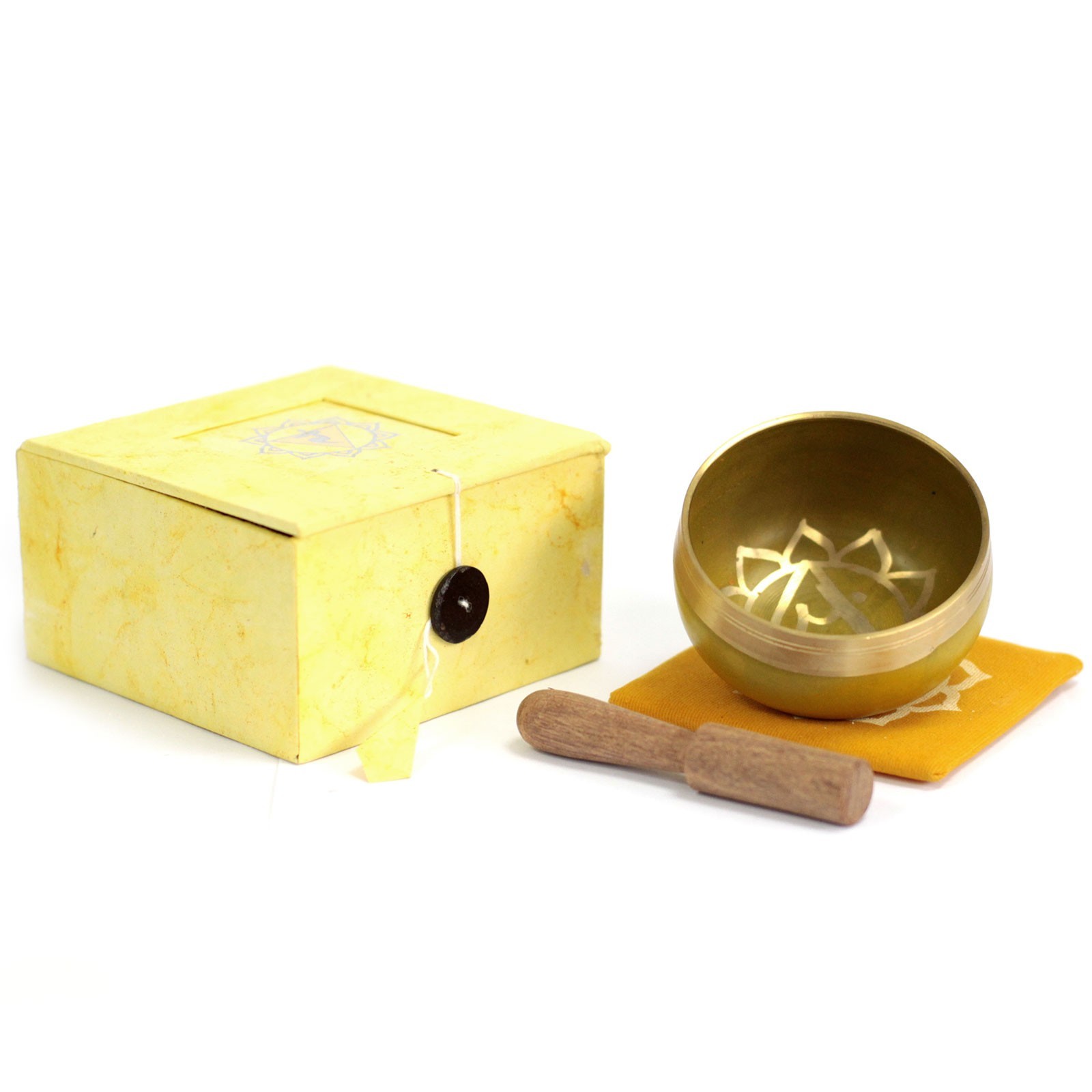 Chakra Singing Bowl - Solar Plexus - 1 Piece (TIBS-06C)