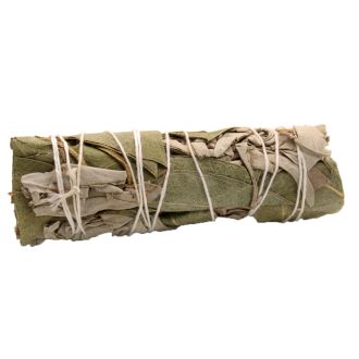 Smudge Stick - White Sage & Cedar 10cm - 1 Piece (MSage-15)