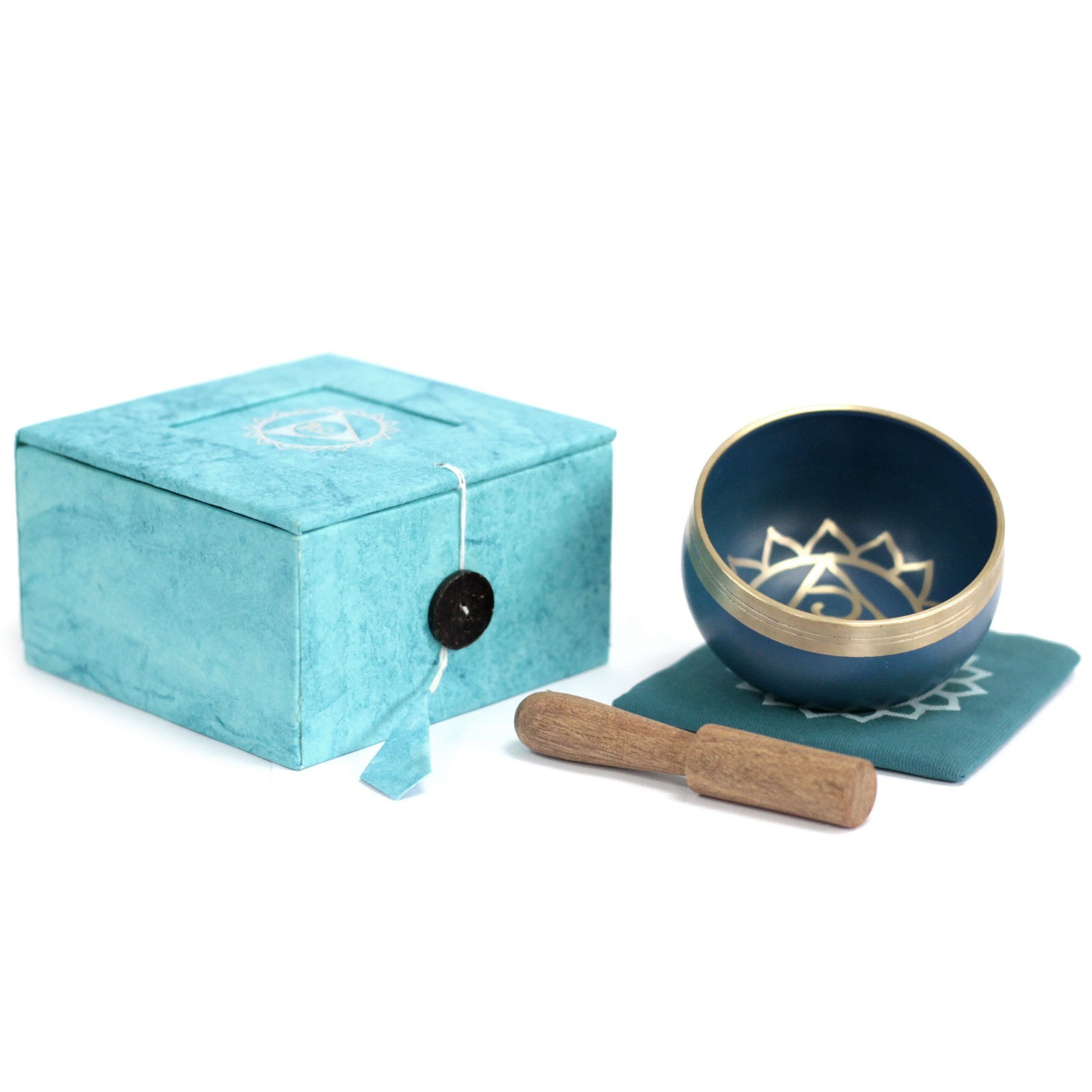 Chakra Singing Bowl - Throat - 1 Piece (TIBS-06F)