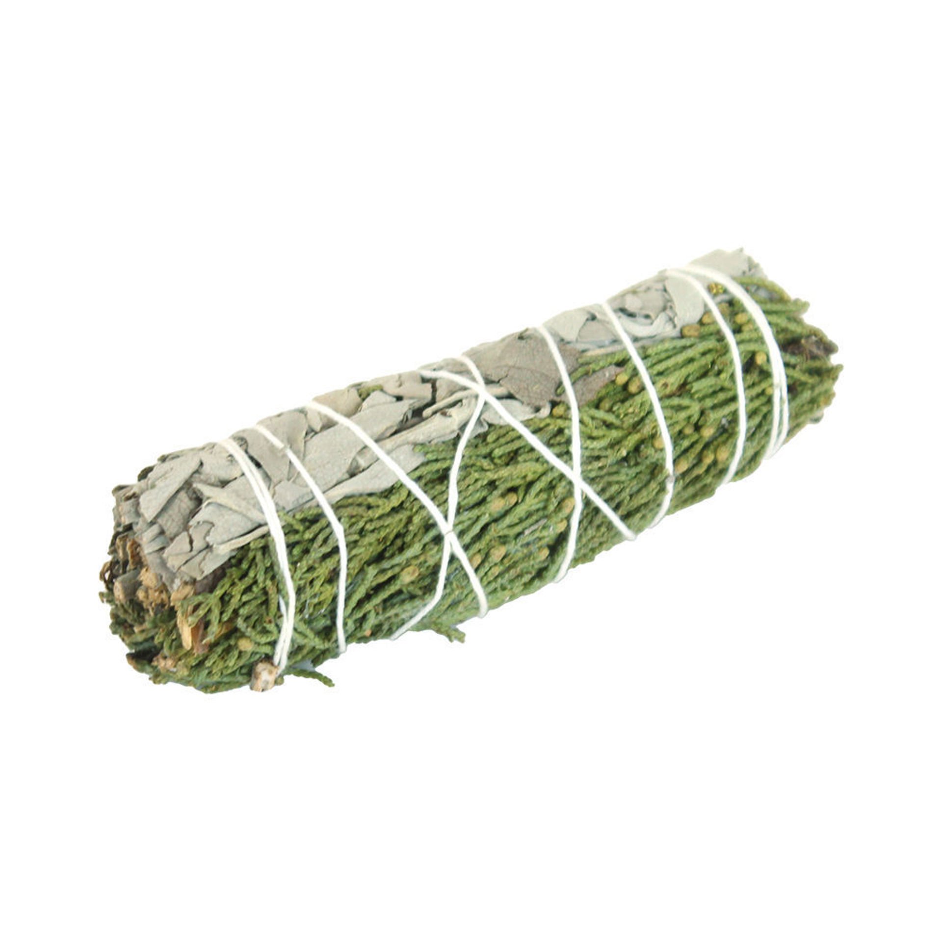 Smudge Stick - White Sage & Juniper 10cm - 1 Piece (MSage-16)
